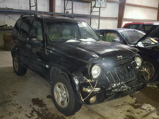 1J4GL58KX3W648465 - 2003 JEEP LIBERTY LI BLACK photo 1