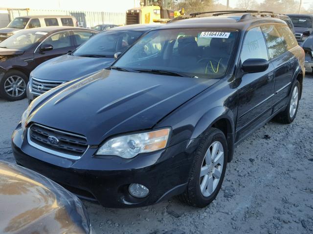 4S4BP61C077325258 - 2007 SUBARU LEGACY OUT BLACK photo 2