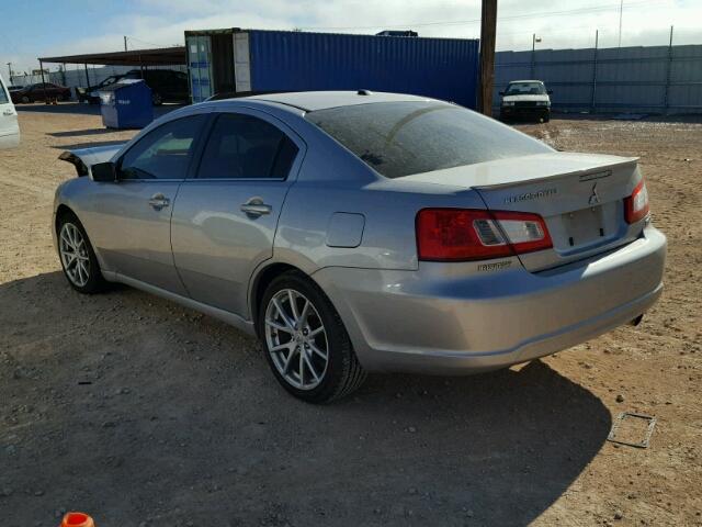 4A32B3FF7CE017334 - 2012 MITSUBISHI GALANT ES SILVER photo 3