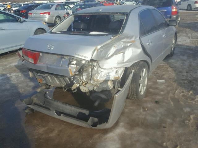 1HGCM66554A059649 - 2004 HONDA ACCORD EX SILVER photo 4