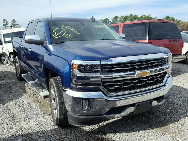 3GCPCSEC4GG326491 - 2016 CHEVROLET SILVERADO BLUE photo 1