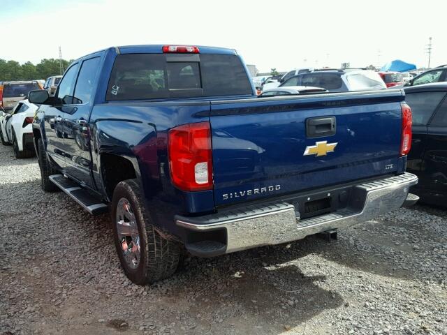 3GCPCSEC4GG326491 - 2016 CHEVROLET SILVERADO BLUE photo 3