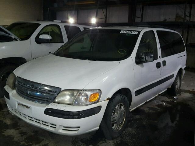 1GNDX03E63D236774 - 2003 CHEVROLET VENTURE WHITE photo 2