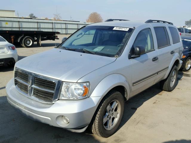 1D8HD48N27F512348 - 2007 DODGE DURANGO SL SILVER photo 2