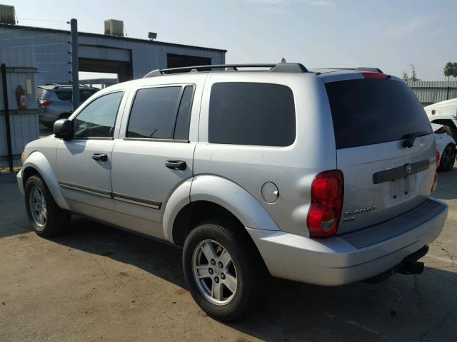 1D8HD48N27F512348 - 2007 DODGE DURANGO SL SILVER photo 3