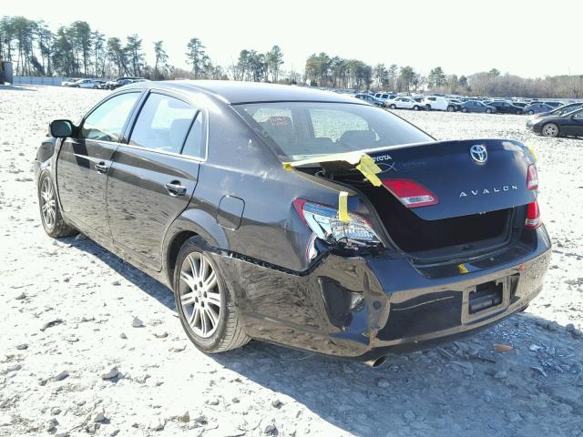 4T1BK36B95U058486 - 2005 TOYOTA AVALON XL BLACK photo 3