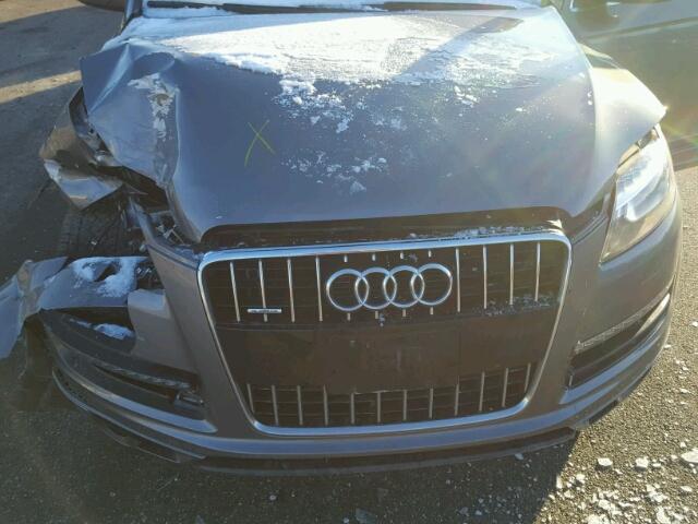 WA1CMAFE1FD012213 - 2015 AUDI Q7 TDI GRAY photo 7