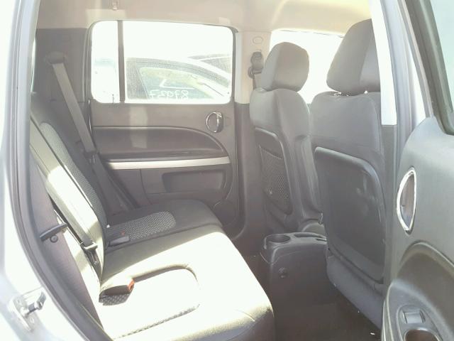 3GNBAADBXAS587476 - 2010 CHEVROLET HHR LS SILVER photo 6