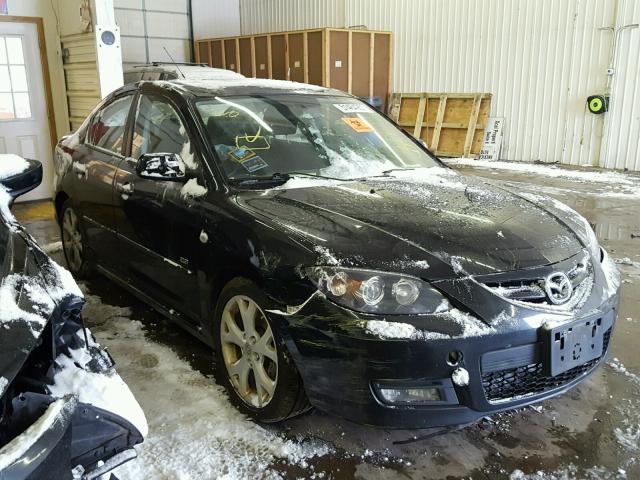 JM1BK323181816412 - 2008 MAZDA 3 S BLACK photo 1