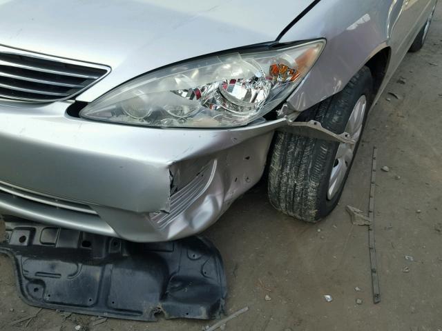 4T1BE32K75U503627 - 2005 TOYOTA CAMRY LE SILVER photo 9