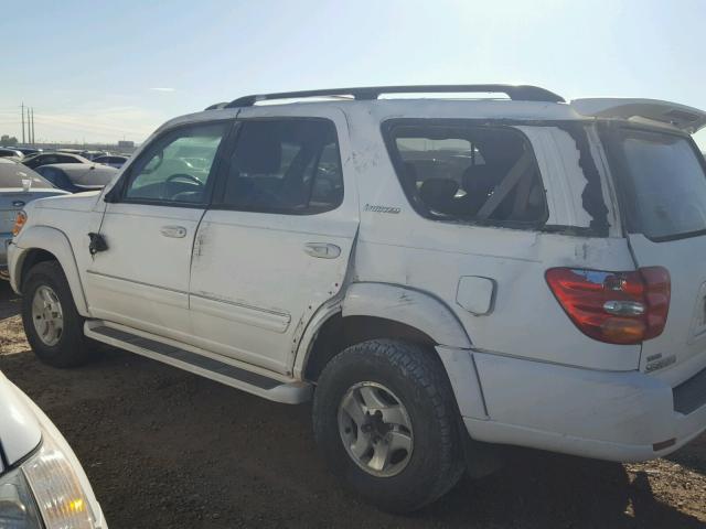 5TDBT48A91S044811 - 2001 TOYOTA SEQUOIA LI WHITE photo 9