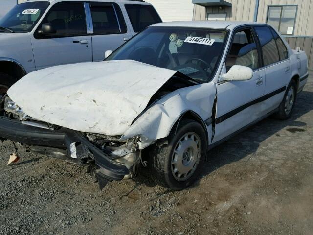 1HGCB7653MA171457 - 1991 HONDA ACCORD LX WHITE photo 2