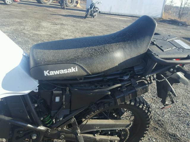 JKAKLEE1XFDA81523 - 2015 KAWASAKI KL650 E WHITE photo 9