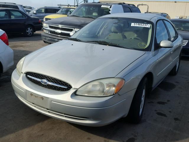 1FAFP53U43G281075 - 2003 FORD TAURUS SE SILVER photo 2