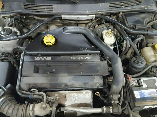 YS3DF58K812046239 - 2001 SAAB 9-3 SE SILVER photo 7