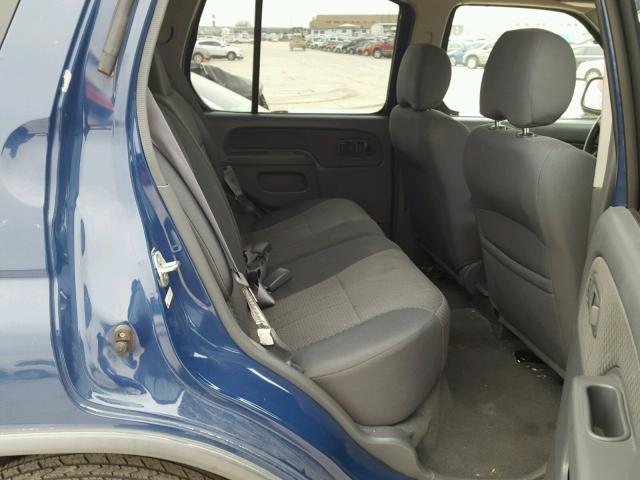 5N1ED28T83C627127 - 2003 NISSAN XTERRA XE BLUE photo 6