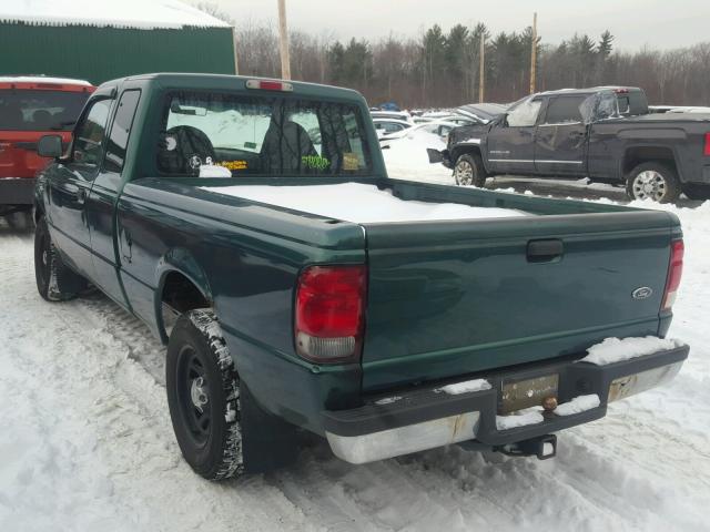 1FTYR14C1YTB20421 - 2000 FORD RANGER SUP GREEN photo 3