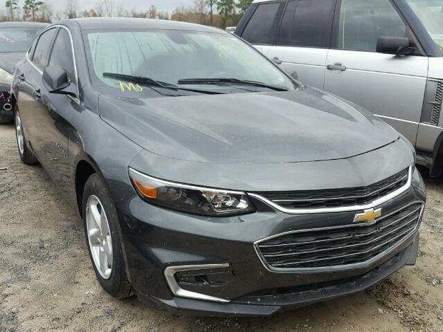 1G1ZB5ST4HF251806 - 2017 CHEVROLET MALIBU LS GRAY photo 1