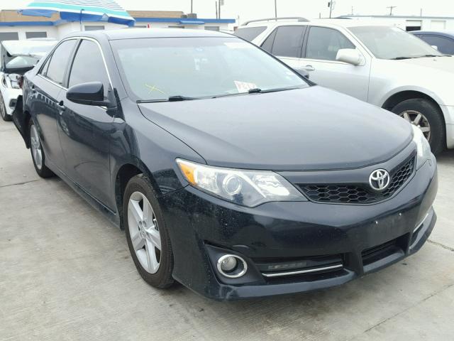 4T1BF1FK5EU747725 - 2014 TOYOTA CAMRY L BLACK photo 1