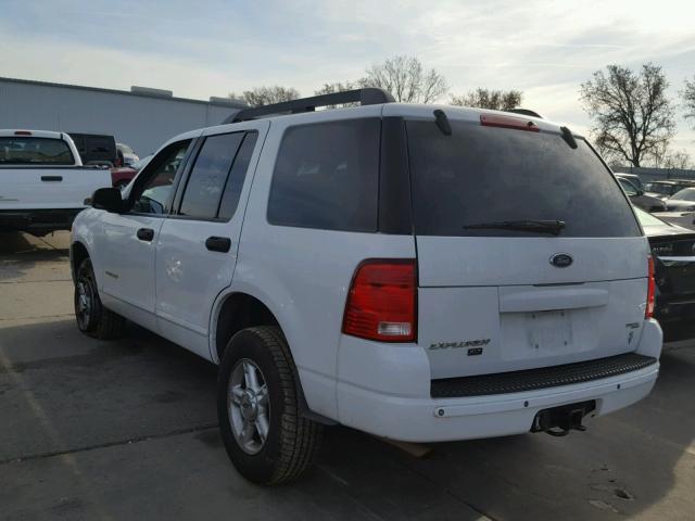 1FMZU73W05UA22189 - 2005 FORD EXPLORER X WHITE photo 3