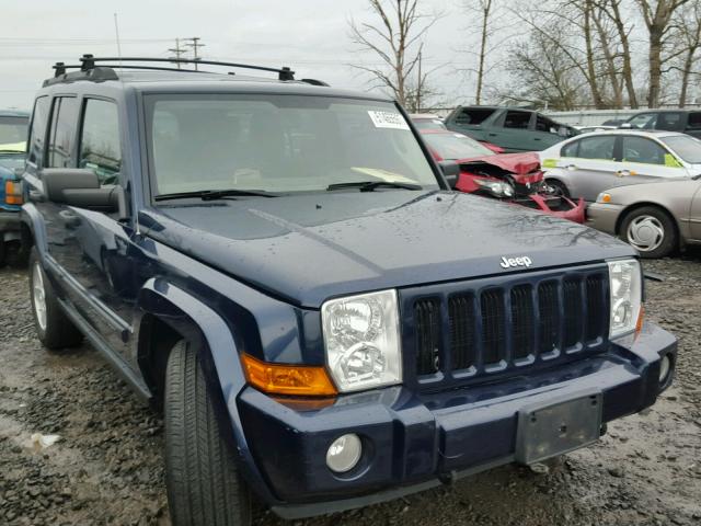 1J8HG48K66C104536 - 2006 JEEP COMMANDER BLUE photo 1