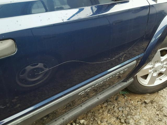 1J8HG48K66C104536 - 2006 JEEP COMMANDER 蓝色 照片 10