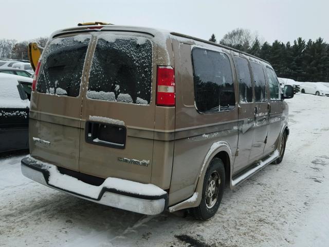 1GBFH15T541236854 - 2004 CHEVROLET EXPRESS G1 TAN photo 4