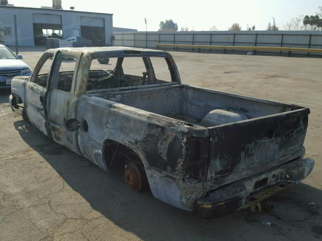 2GCEC19VX41326318 - 2004 CHEVROLET SILVERADO BURN photo 3