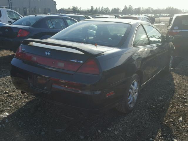 1HGCG22512A004330 - 2002 HONDA ACCORD EX BLACK photo 4