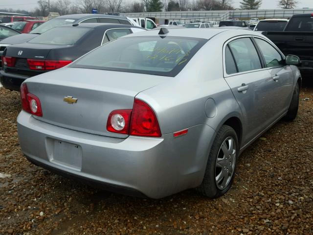 1G1ZA5E05CF356223 - 2012 CHEVROLET MALIBU LS SILVER photo 4