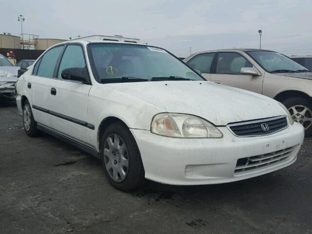 JHMEJ6673YS009705 - 2000 HONDA CIVIC LX WHITE photo 1