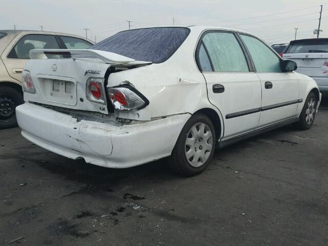 JHMEJ6673YS009705 - 2000 HONDA CIVIC LX WHITE photo 4