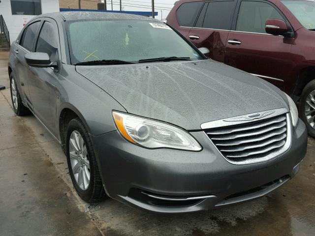 1C3CCBBB5DN595858 - 2013 CHRYSLER 200 TOURIN GRAY photo 1