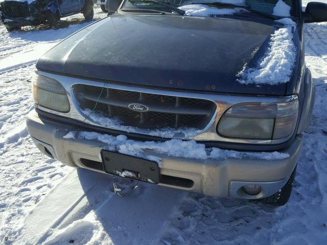 1FMDU35P7XZA99124 - 1999 FORD EXPLORER TEAL photo 9