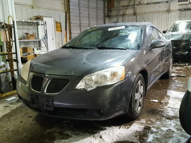 1G2ZH158464176124 - 2006 PONTIAC G6 GT CHARCOAL photo 2