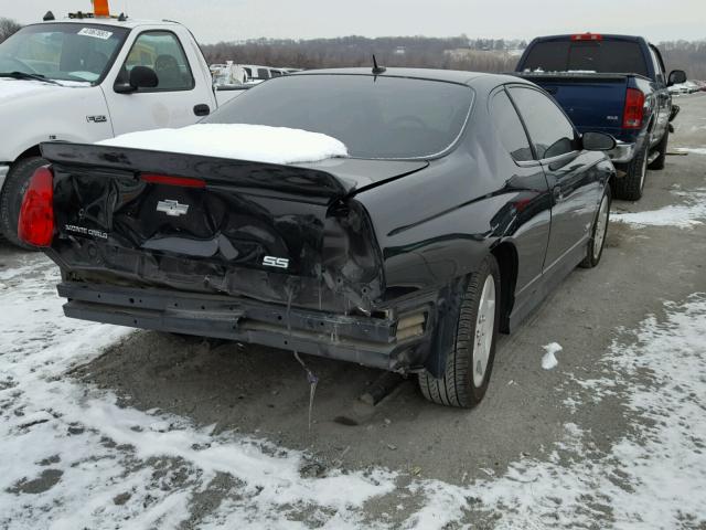 2G1WL15C279392661 - 2007 CHEVROLET MONTE CARL BLACK photo 4