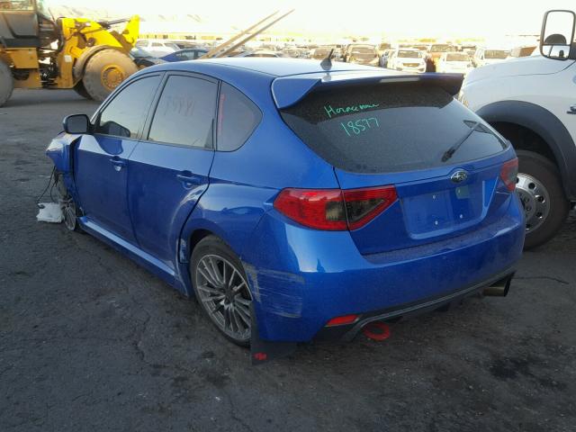 JF1GR7E6XDG885644 - 2013 SUBARU IMPREZA WR BLUE photo 3