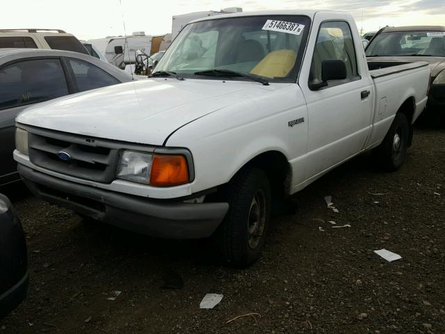 1FTCR10A8VUC80803 - 1997 FORD RANGER WHITE photo 2