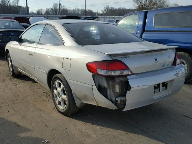 2T1CF22P61C495782 - 2001 TOYOTA CAMRY SOLA SILVER photo 3