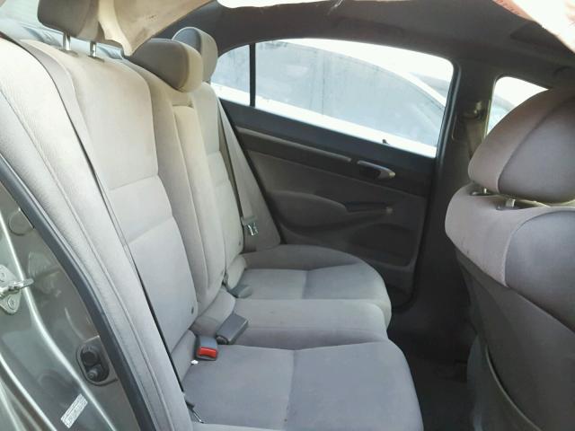 1HGFA16867L083311 - 2007 HONDA CIVIC EX ნაცრისფერი ფოტო 6