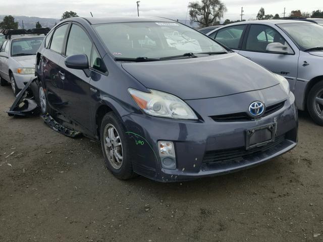 JTDKN3DU6A0229339 - 2010 TOYOTA PRIUS GRAY photo 1