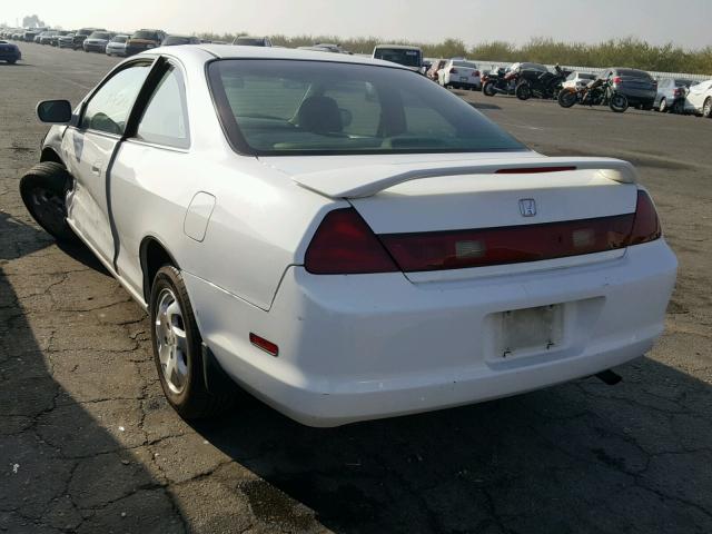 1HGCG3153XA013741 - 1999 HONDA ACCORD EX WHITE photo 3