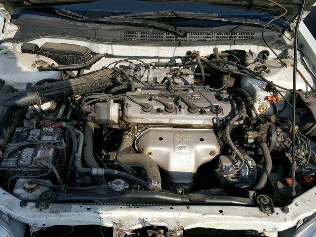 1HGCG3153XA013741 - 1999 HONDA ACCORD EX WHITE photo 7