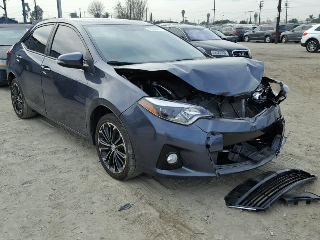 5YFBURHE0GP542670 - 2016 TOYOTA COROLLA L GRAY photo 1