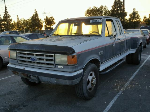 1FTHX25G4JKA97659 - 1988 FORD F250 WHITE photo 2