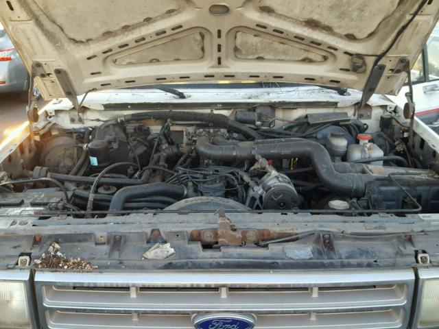 1FTHX25G4JKA97659 - 1988 FORD F250 WHITE photo 7