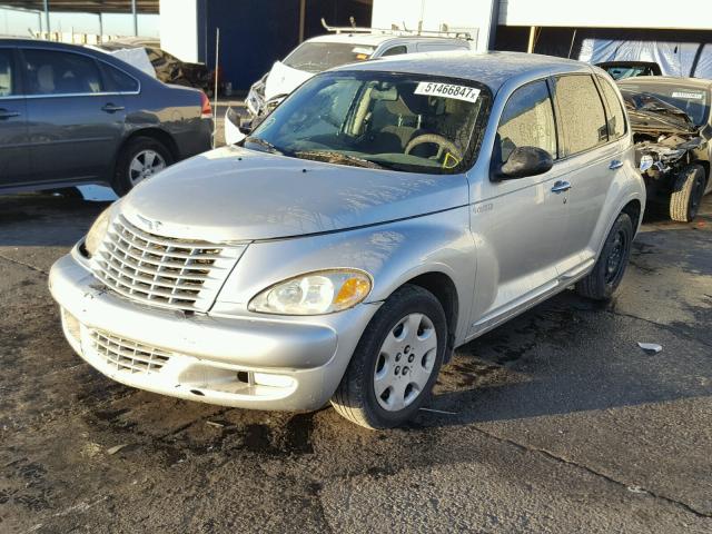 3C4FY48B14T327919 - 2004 CHRYSLER PT CRUISER SILVER photo 2