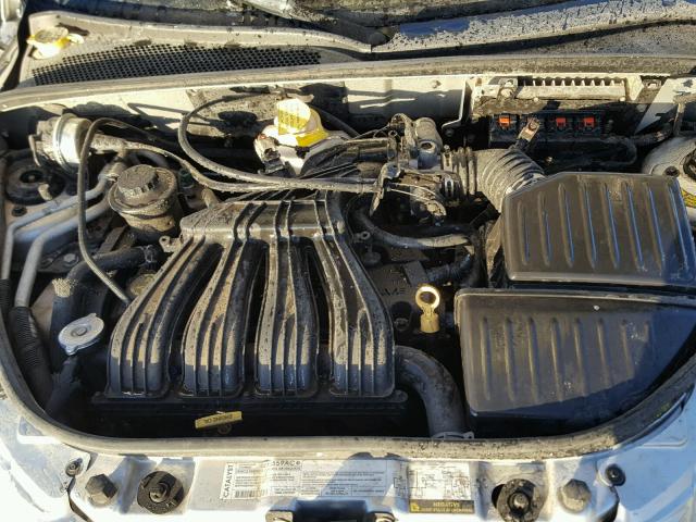 3C4FY48B14T327919 - 2004 CHRYSLER PT CRUISER SILVER photo 7