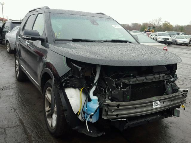 1FM5K8F83FGB15182 - 2015 FORD EXPLORER L BLACK photo 1