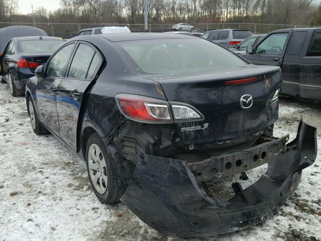 JM1BL1UG9C1594003 - 2012 MAZDA 3 I BLACK photo 3